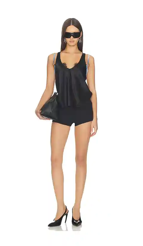 Wolford Twenties Comfort Tights in Black in Black. - size L (also in S, M)