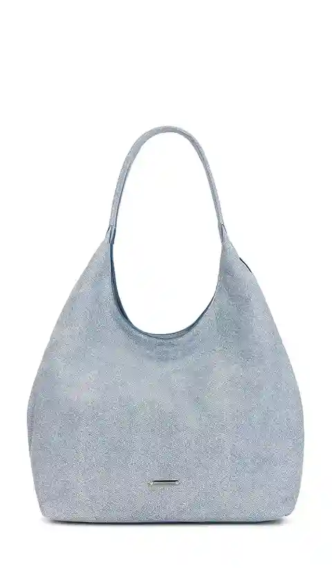 Rebecca Minkoff Darren Signature Carryall Tote Bag in Blue.