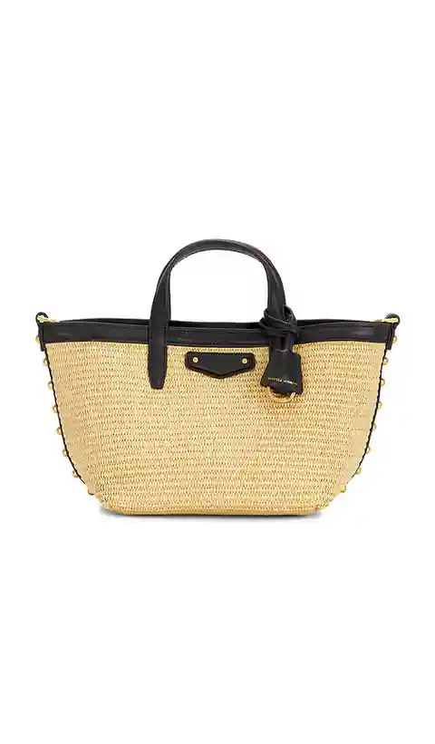 Rebecca Minkoff Riley Small Tote Bag in Neutral.