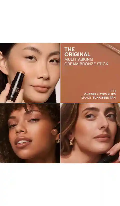 NUDESTIX Nudies Matte All Over Face Bronze Color in Sunkissed Tan.