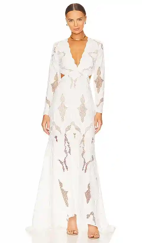 ELLIATT Registry Gown in Ivory. - size XXL (also in XS, S, M, L, XL)