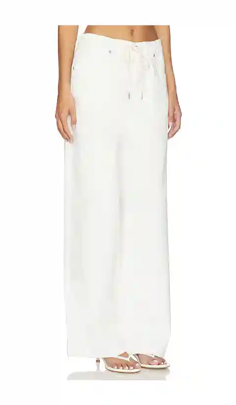 BLANKNYC Drawstring Jeans in White. - size 31 (also in 26, 27, 28, 29, 30)