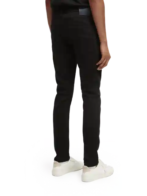 Men's Skim Skinny Jeans | Stay Black | Size 34/32 | Polyester | Scotch & Soda