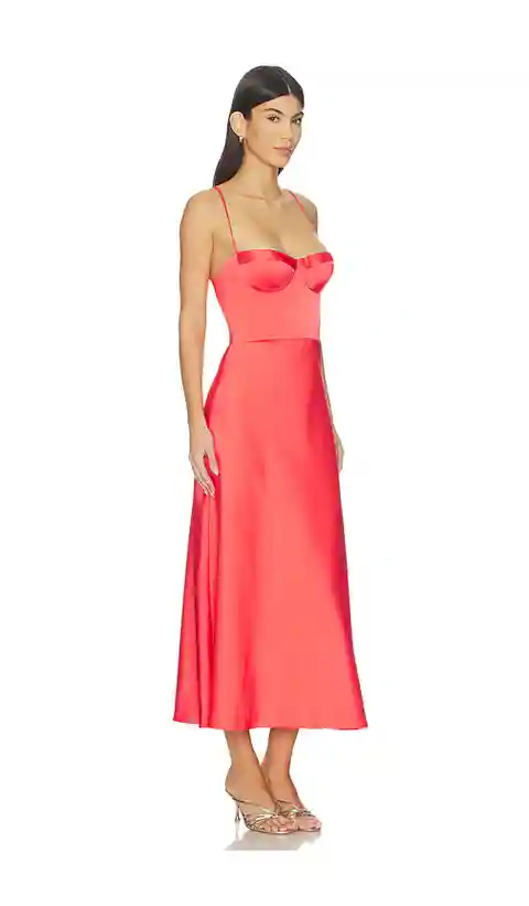 Katie May Flora Dress in Red. - size M (also in XS, S, XL)
