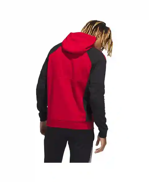 Men's adidas Red Atlanta United Fc Travel Pullover Hoodie - Red