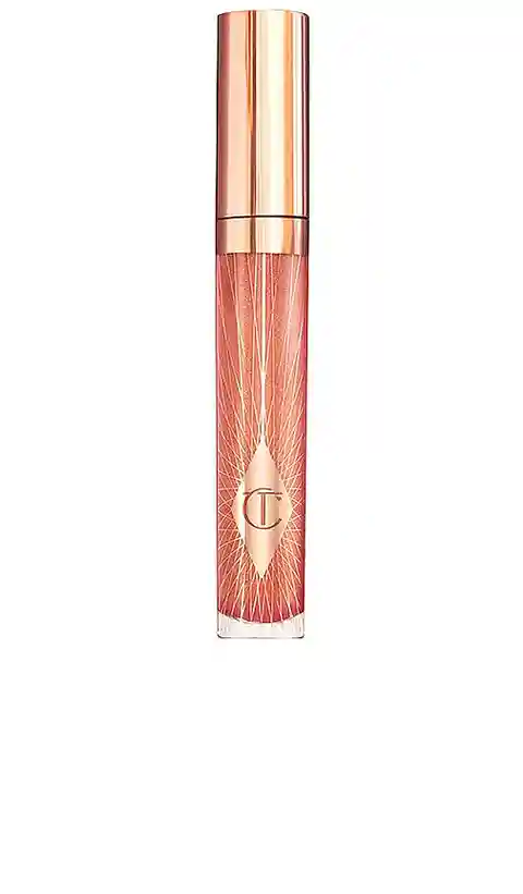 Charlotte Tilbury Collagen Lip Bath in Peachy Plump.