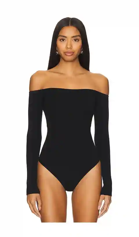 House of Harlow 1960 x REVOLVE Colette Bodysuit in Black. - size M (also in L)