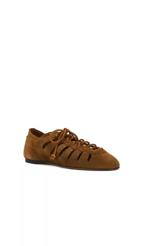 Isabel Marant Leyza Flat in Cognac. - size 38 (also in 39, 40)