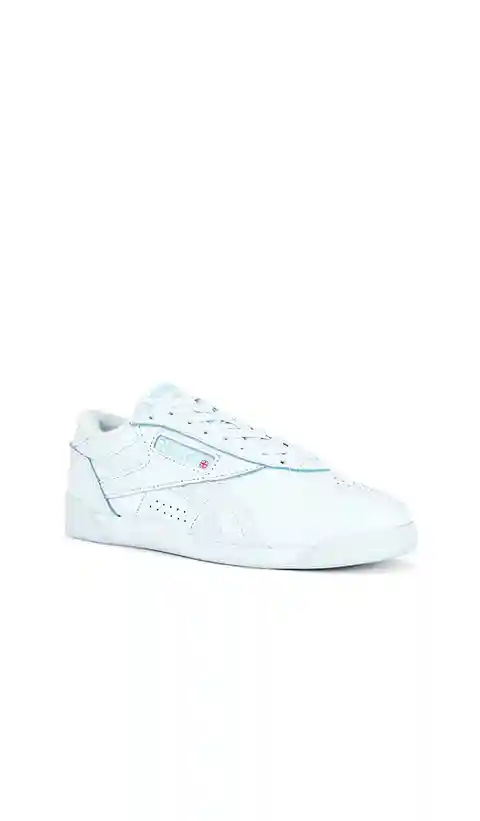Reebok Freestyle Low Sneaker in Baby Blue. - size 10 (also in 6, 6.5, 7, 7.5, 8, 8.5, 9, 9.5)