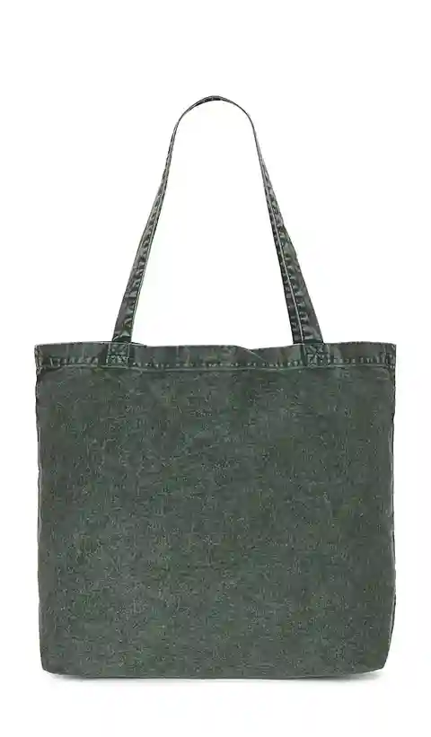ALLSAINTS Underground Tote in Dark Green.