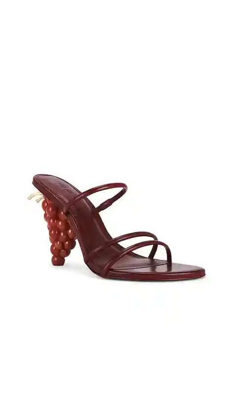 Cult Gaia Grape Sandal in Red. - size 36 (also in 36.5, 37, 37.5, 38, 38.5, 39, 39.5)
