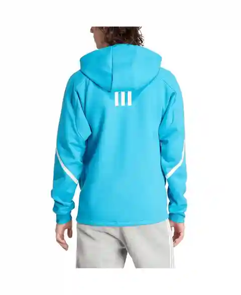 Men's adidas Blue Charlotte Fc 2024 Anthem Travel Full-Zip Jacket - Blue