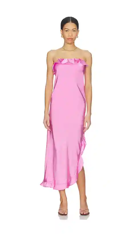 HEARTLOOM Kylah Dress in Pink. - size L (also in XS, S, M, XL)