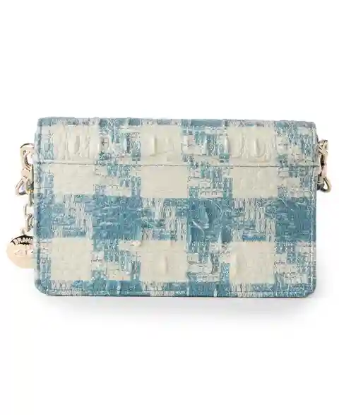 Brahmin Minuette Sakura Leather Crossbody Bag - Blue