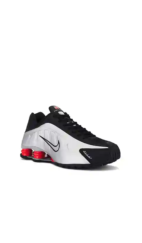 Nike Shox R4 Sneaker in Metallic Silver. - size M13 (also in M8.5 / W10, M9 / W10.5, M9.5 / W11, M7 / W8.5, M7.5 / W9, M8 / W9.5, M10 / W11.5, M10.5 /