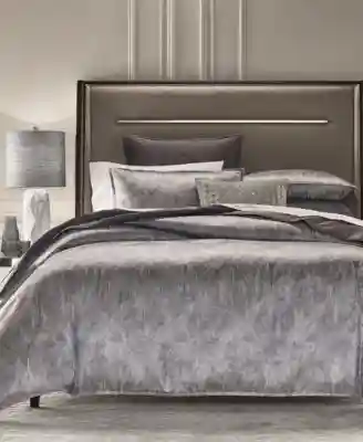 Hotel Collection Linear Ogee 3 Pc. Duvet Cover Sets Exclusively At Macys
