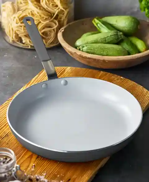 GreenPan Bobby Flay Ceramic Nonstick 12" Frypan - Grey