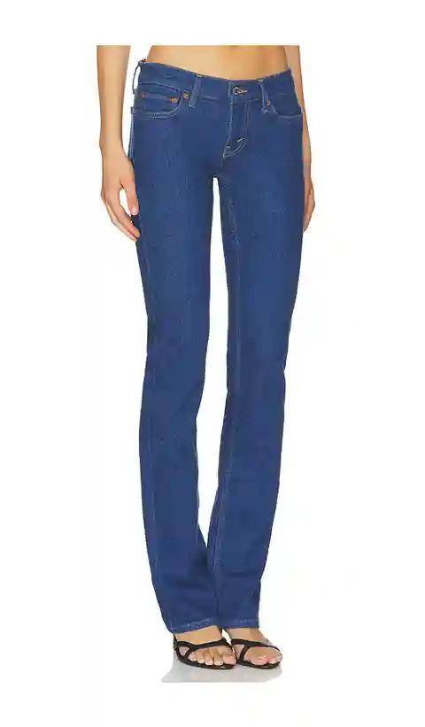 RE/DONE The Lean Straight Leg Jeans in Blue. - size 23 (also in 26, 29, 30, 32)