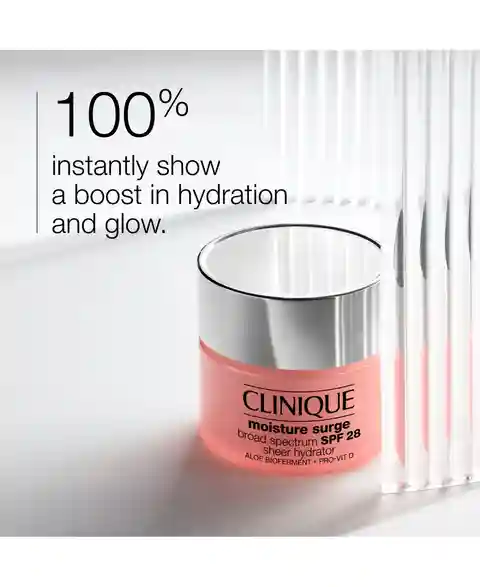 Moisture Surge Broad Spectrum Spf 28 Sheer Hydrator Moisturizer