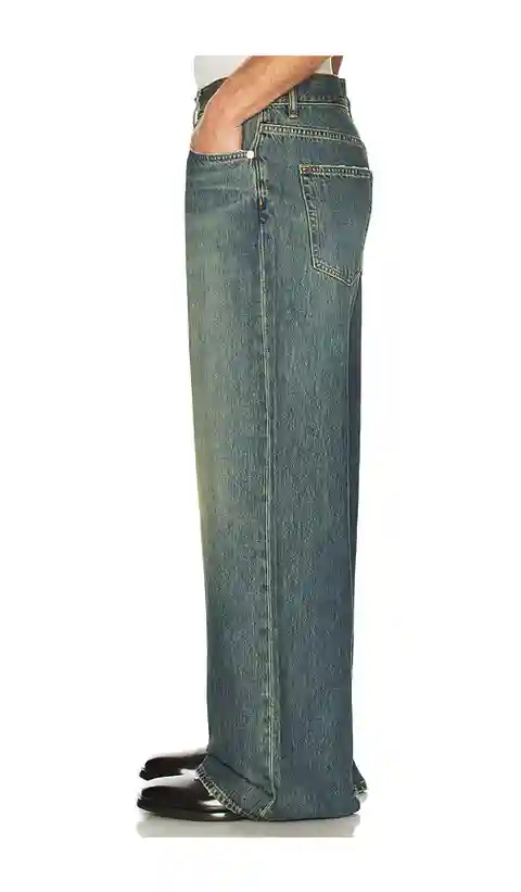 Helmut Lang Destroyed Denim in Blue. - size 30 (also in 31, 33, 34, 36)