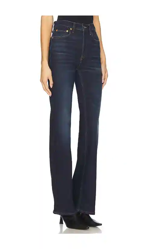 RE/DONE 70s Bootcut Jeans in Blue. - size 24 (also in 25, 26, 27, 28, 29)
