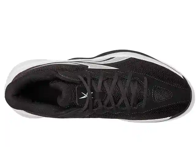 Reebok Press Basketball Shoes Core Black/White/Washed Black : Men's 4.5 - Women's 6 Medium, Textile