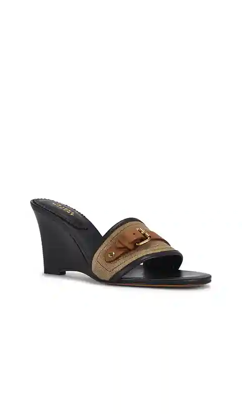 Isabel Marant Abryel Sandal in Green,Chocolate. - size 36 (also in 38, 39)