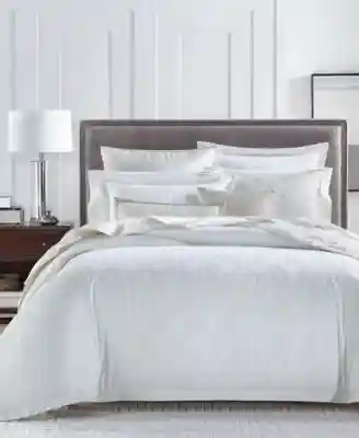 Hotel Collection Fresco Jacquard 525 Thread Count Egyptian Cotton Duvet Cover Sets