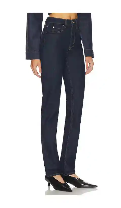 GRLFRND Cigarette Jean in Blue. - size 26 (also in 24, 25, 28, 29, 32)