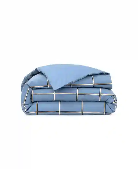Boss Home by Hugo Boss Check 3-Pc. Duvet Cover Set, King - Horizon