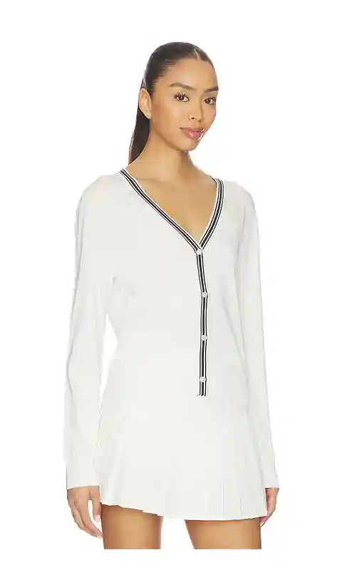 Splits59 Bekah Knit Cardigan in White. - size L (also in S, XS, M)
