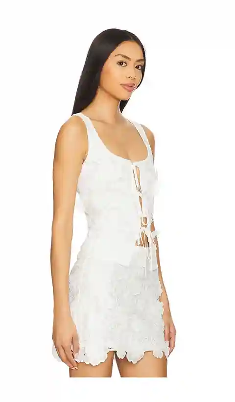 Tularosa Mattie Top in White. - size L (also in M, S, XL, XS, XXS)