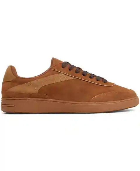 Aldo Men's Cypress Round Toe Sneakers - Cognac