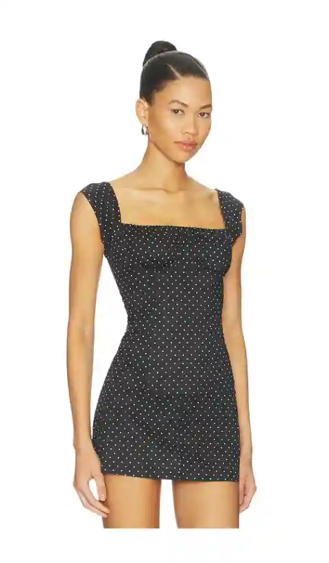 WeWoreWhat Cap Sleeve Ruched Cup Corset in Black. - size 0 (also in 4, 2, 6, 8, 10, 12)