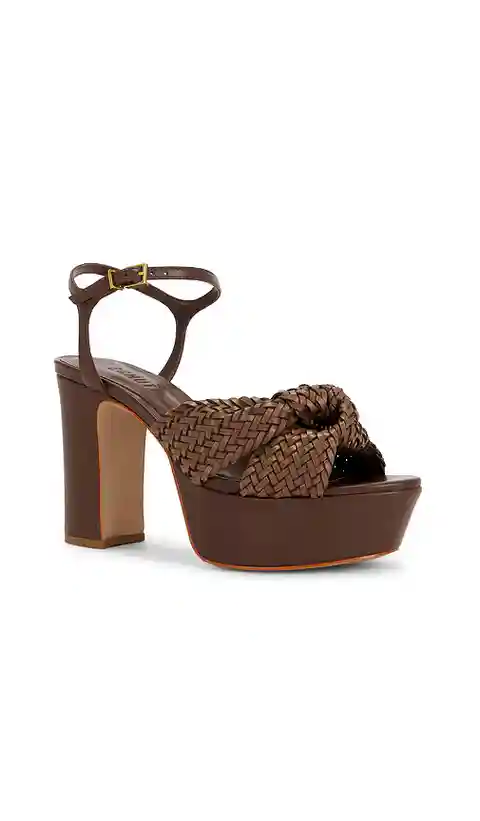 Schutz Marbella Platform Sandal in Brown. - size 10 (also in 6, 6.5, 7, 7.5, 8, 8.5, 9, 9.5)