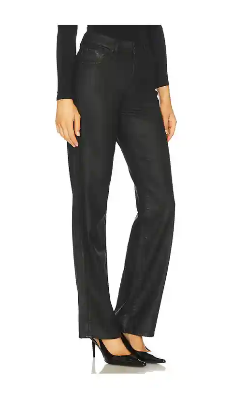 7 For All Mankind Tess Trouser Jeans in Black. - size 26 (also in 23, 24, 27, 28, 29, 30, 31)