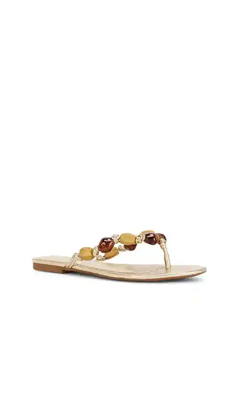 Schutz x REVOLVE Sapphire Sandal in Metallic Gold. - size 10 (also in 6, 6.5, 7, 7.5, 8, 8.5, 9, 9.5)