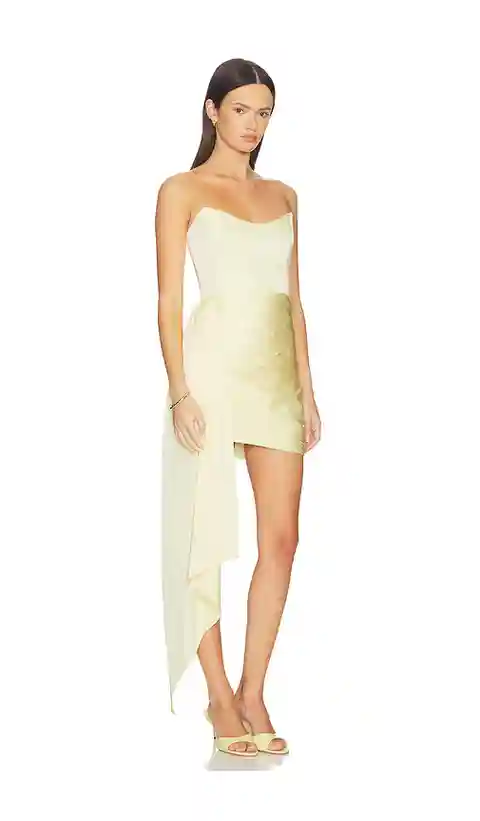 Katie May Chasing Dawn Dress in Lemon. - size L (also in XS, S, M)