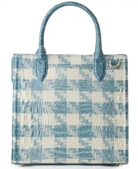 Brahmin Caroline Sakura Small Satchel Bag - Blue