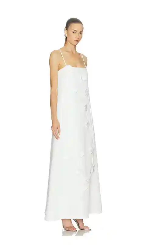 ELLIATT Nolana Gown in White. - size L (also in S, XS, M, XL)
