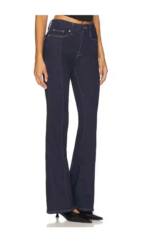 Good American Good Legs Flare in Blue. - size 4 (also in 18, 20, 22, 24)