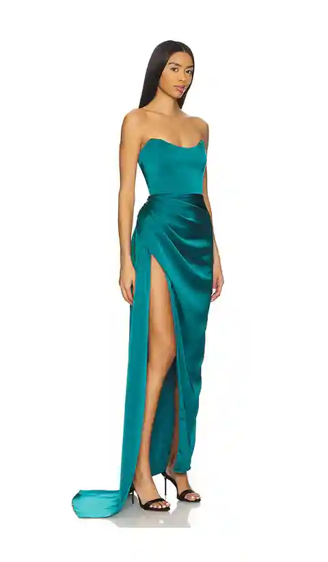 Katie May Bita Gown in Teal. - size S (also in XS)