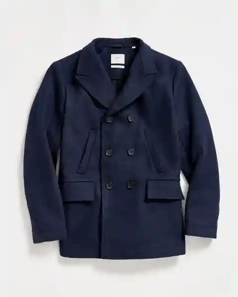 Billy Reid Bond Peacoat, Navy