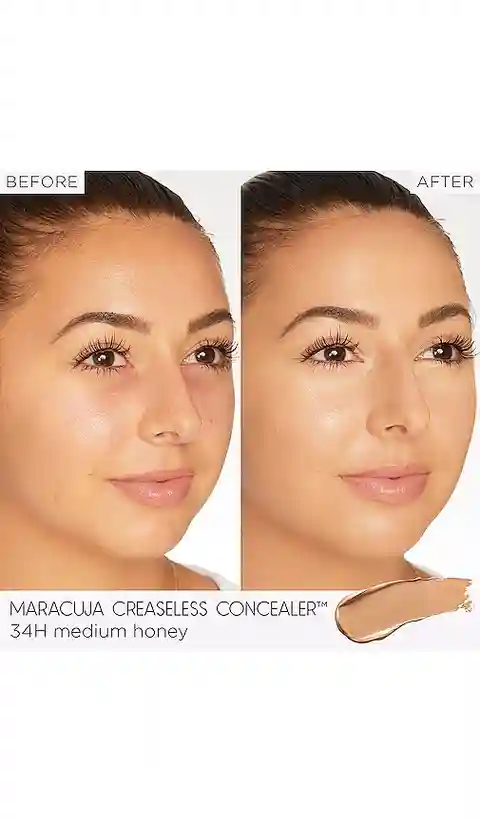 tarte Maracuja Creaseless Concealer in 34H Medium Honey.