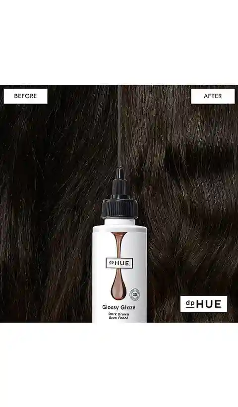 dpHUE Glossy Glaze in Dark Brown.