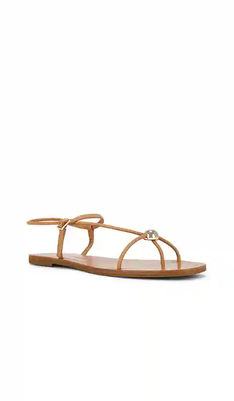 Loeffler Randall Lara Strappy Flat Sandal in Nude. - size 10 (also in 6, 6.5, 7, 7.5, 8, 8.5, 9, 9.5)