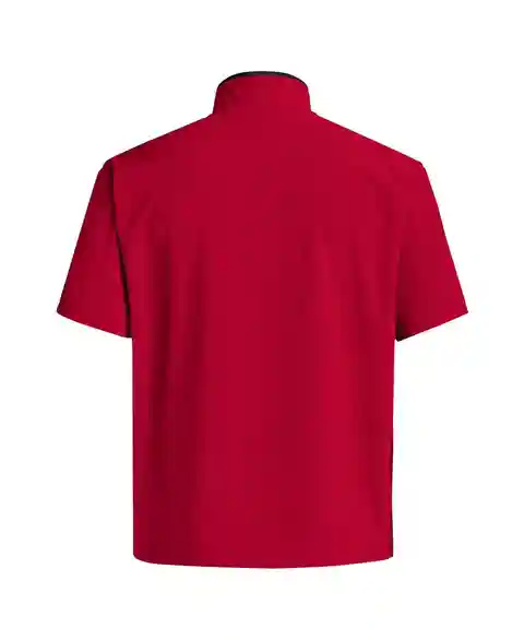 Adidas Men's Red Nc State Wolfpack Coaches Sideline Half-Zip Short Sleeve Jacket - Red