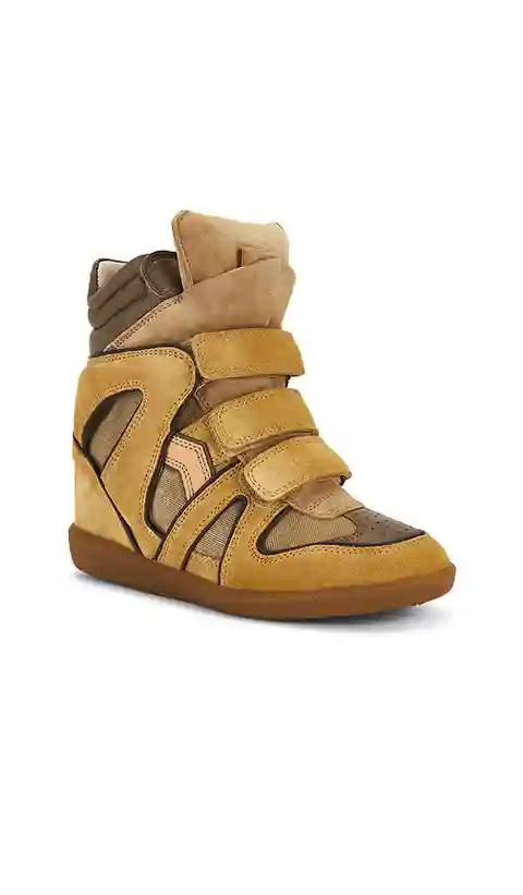 Isabel Marant Bekett Sneaker in Tan. - size 36 (also in 38, 39, 40)