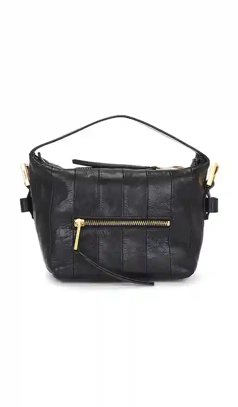ALLSAINTS Vega Panel Grab Bag in Black.