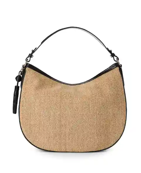Brahmin Kathleen Folsom Zipper Shoulder Bag - Black
